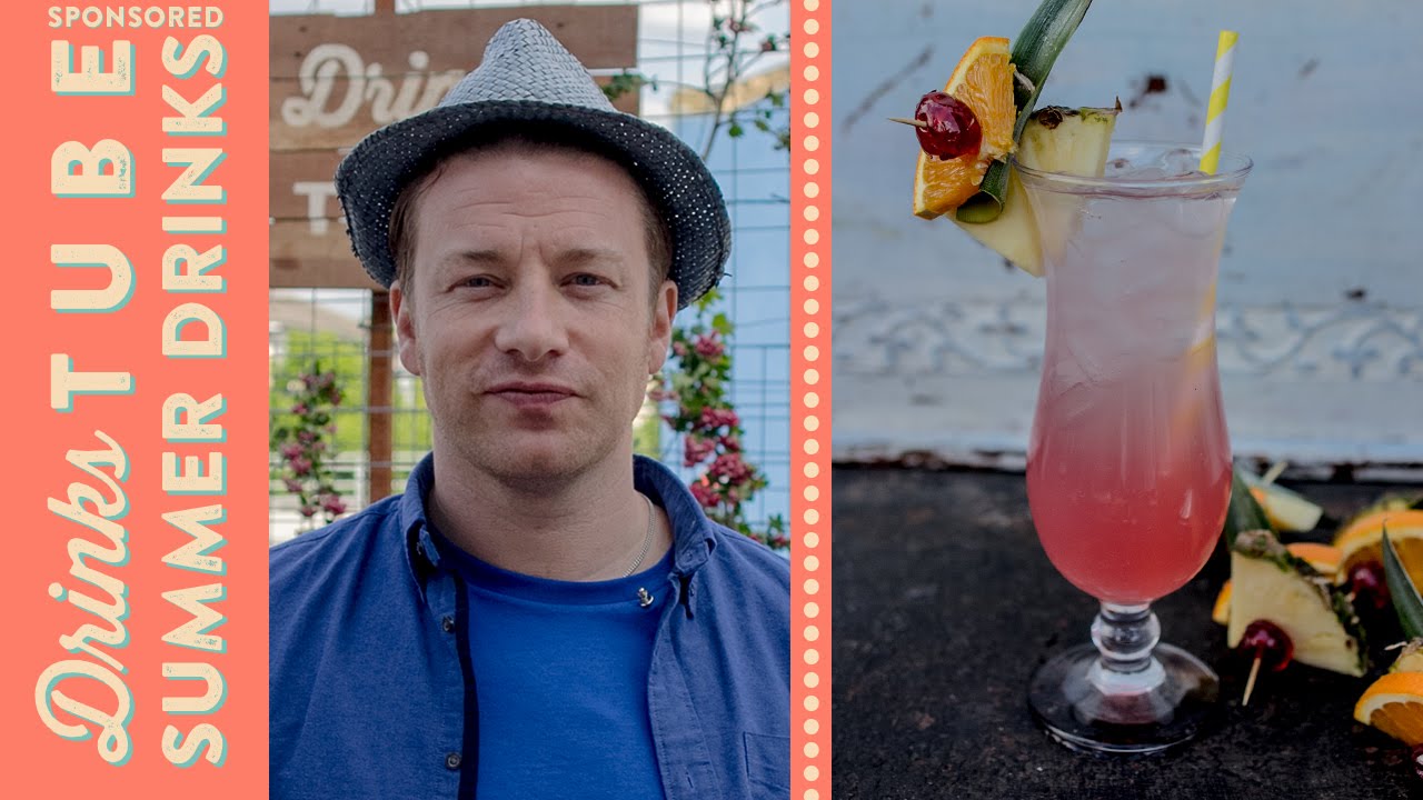 Singapore sling cocktail: Jamie Oliver