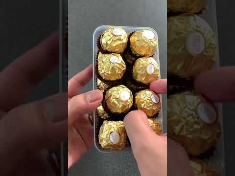 Chocolate Ferrero Rocher Unboxing | ASMR | No Talking #satisfying