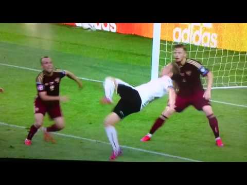 Austria 1:0 Russia Marc Janko Backheel goal