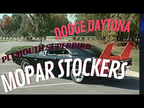 Dodge Daytona & Plymouth Superbird the Mopar Super Stockers
