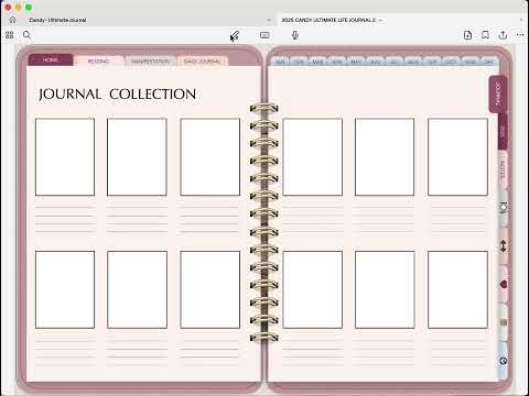 Collection Journal Display cozy-journal-factory