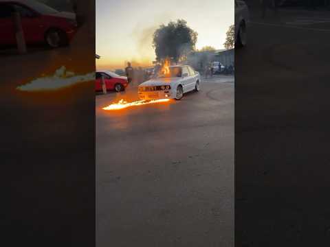 Spinning gone wrong 😨😱BMW 325is #discovermyafrica #gusheshe