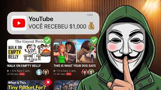 Descobri 10 novos nichos idiotas que estão cagando dinheiro no YouTube estão bombando!