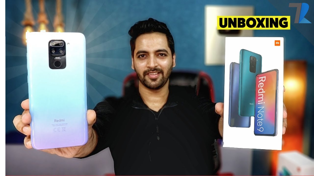 Redmi Note 9 - Unboxing & Hands On 🔥| Helio G85 💪| 5020 mAh Battery | Punch Hole Display & More