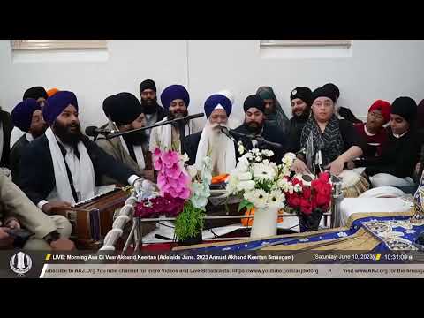 Giani Gurdev Singh Jee Sydney @ Saturday AM Adelaide June 2023 Annual Akhand Keertan Smaagam