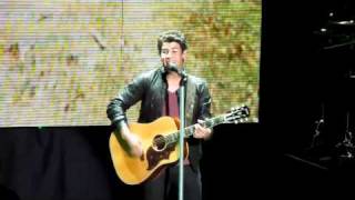 Nick Jonas - Introducing Me Challenge (9-19-10) Irvine, CA