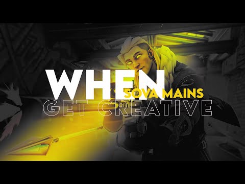 WHEN SOVA MAINS GET CREATIVE | 200 IQ PLAYS | SHOCK DARTS | ULT ACES