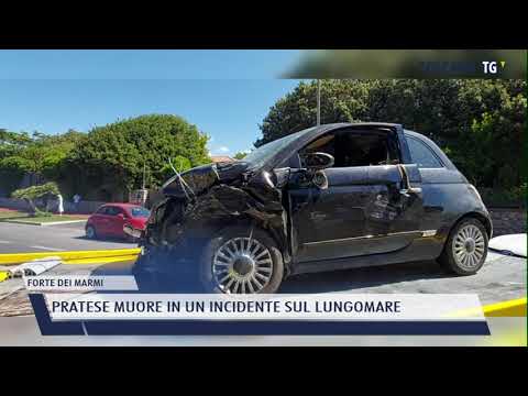 2021-07-09 FORTE DEI MARMI - PRATESE MUORE IN UN INCIDENTE SUL LUNGOMARE