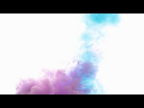 Ink in water background 4K stock footage