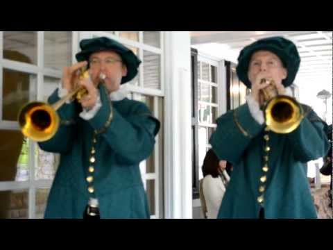 #Trumpet Fanfare, #Trumpeters,#Renaissance Faire at Olde Mill Inn, Basking Ridge,  NJ