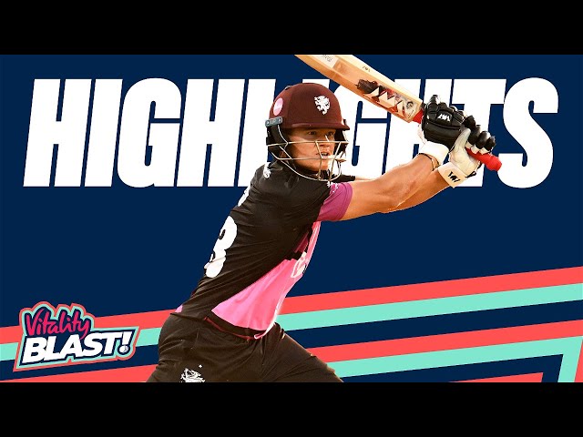 Smeed Smashes 78 off 42 | Somerset v Gloucestershire – Highlights | Vitality Blast 2023 Smeed Smashes 78 off 42 | Somerset v Gloucestershire – Highlights | Vitality Blast 2023