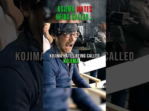 Kojima hates being called...#shorts