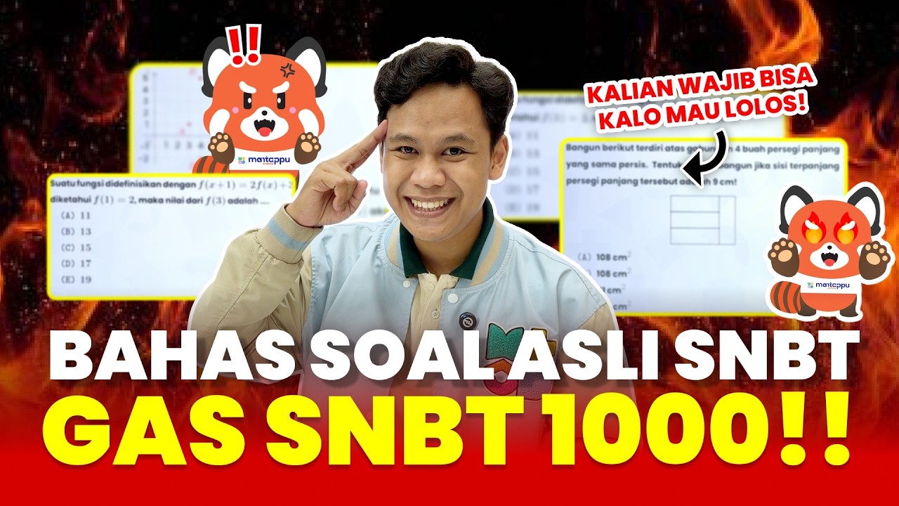 SOAL ASLI PK PM SNBT 2026!! JANGAN SKIP ATAU KAMU NYESEL | Mantappu Academy