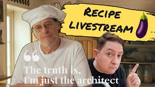 Attempting Marco Pierre White vegetarian recipe livestream