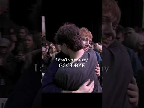 The last day of Harry Potter filming 😭💔  #harrypotter #hogwarts #potterhead #behindthescenes #sad