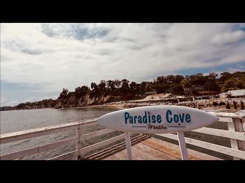 Paradise Cove in Malibu, California-beach, cafe, and residential community
