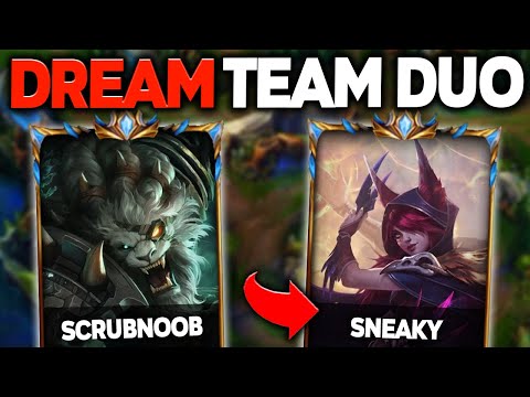 ScrubNoob | I got matched with Sneaky in solo queue and this happened...