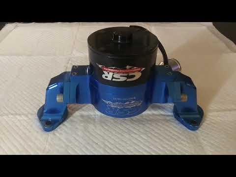 A few words on electric water pumps for the street.