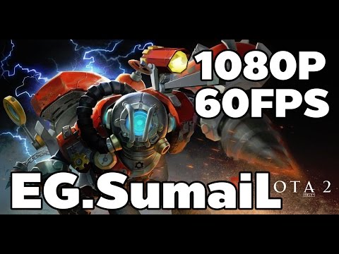 EG.SumaiL Clockwerk Mid Rank MMR Game (1080P 60FPS Dota2)