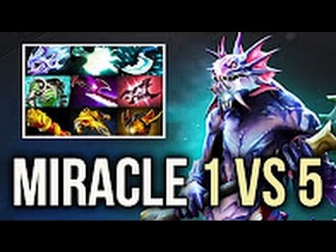 ⚡️ 38 Kills Almost 1 vs 5 Miracle ⚡️ Slardar Super Carry Disaster Game ⚡️ Dota 2 7.01 ⚡️