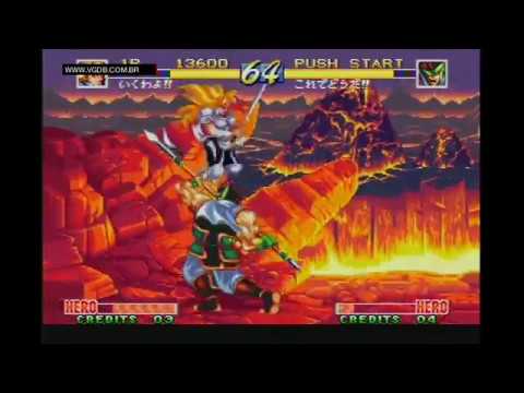 world heroes perfect neo geo cd rom