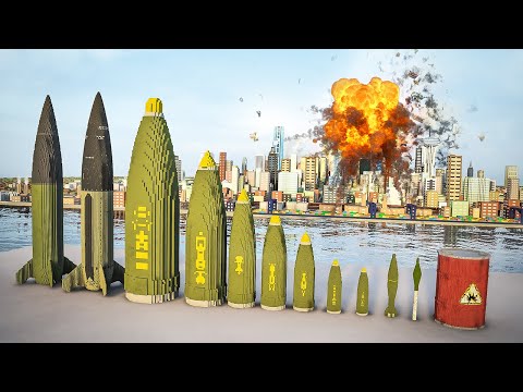 Small to Massive Bombs – Micro City Destruction Test (Teardown)