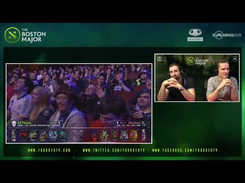 [Boston Major] Ad Finem vs NewBee - Game 3 - Dota 2 100% FR
