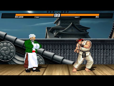OSAMA BIN LADEN VS RYU - HIGH LEVEL INSANE EPIC FIGHT!