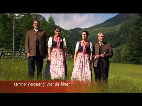 Kärntner Viergesang - Über die Ålman 2012