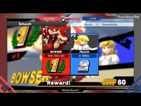 SHC Sultan (Bowser) vs A Troll (Peach) - WR2