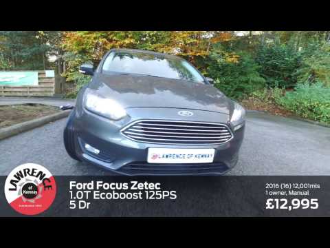 Lawrence of Kemnay 2016 Ford Focus Zetec 1.0T Ecoboost
