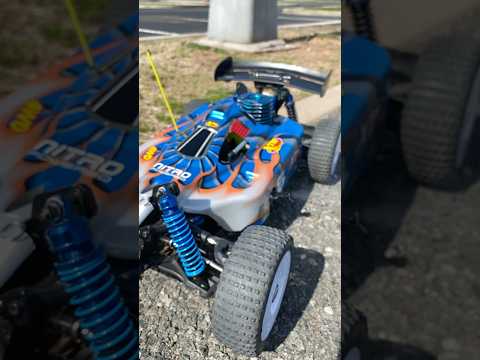 XTM X-Terminator 2 Buggy with 457 Big Block Nitro Engine Fired Up Running