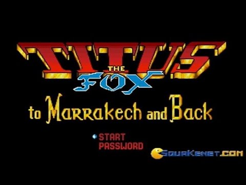 Titus the Fox : To Marrakech and Back Atari