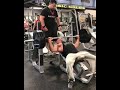 315lbs on incline for reps