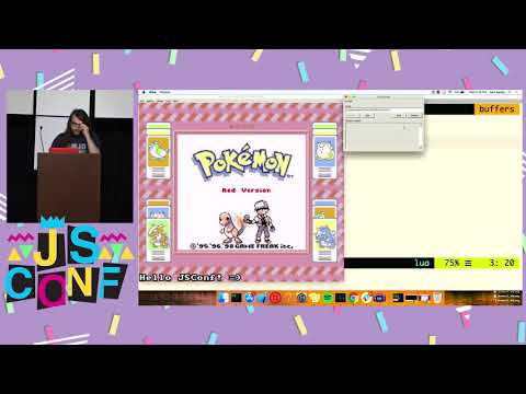 Node.jsで一緒にポケモンを遊ぶ - Samuel Agnew - JSConf US 2019 (Playing Pokemon Together With Node.js - Samuel Agnew - JSConf US 2019)