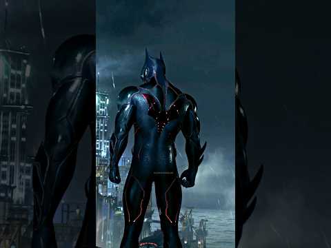 Batman Beyond Evolved Suit Mod in Arkham Knight #shorts