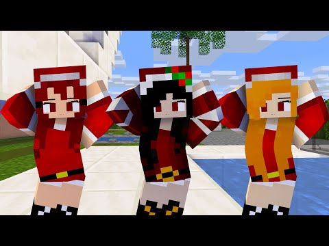 MONSTER SCHOOL : CHICKEN WING MEME MERRY CHRISTMAS FNF GIRLFRIEND, SADAKO, ALEX -MINECRAFT ANIMATION