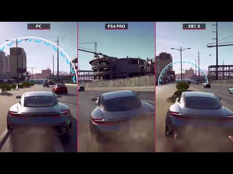 Pc vs Ps4 pro vs Xbox one x graphic comparison