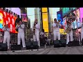 Jack Tar Brass Band Of Navy Band Northeast In Times Square For Fleet Week July 4th Holiday 250th