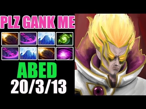 PLZ GANK ME - FAST HAND INVOKER MADE 20 KILLS in RANKED By Abed 8,3k MMR - Dota 2