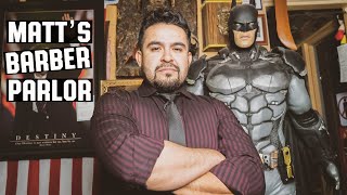 🇺🇸 The Ultimate Man Cave Barber Shop Tour | Matt's Barber Parlor Phoenix Arizona
