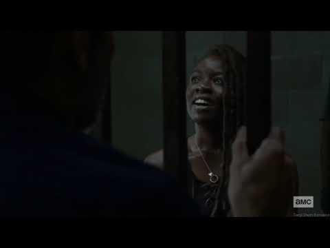 The Walking Dead 9x12 Negan And Michonne Season 9 Episode 12 'Guardians' HD