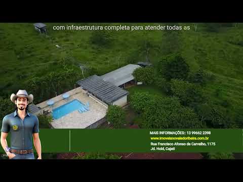 SÍTIO À VENDA EM PARIQUERA-AÇU/SP | 30,5 Hectares com Curral, Riachos Cristalinos e Casa Sede