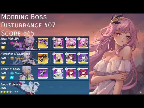 [Honkai Impact 3] Mobbing boss(?) - Exalted Abyss Red Lotus (Disturbance 407)