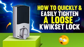 How To Quickly & Easily Fix A Loose Kwikset Smart Lock | Rosie Shetley