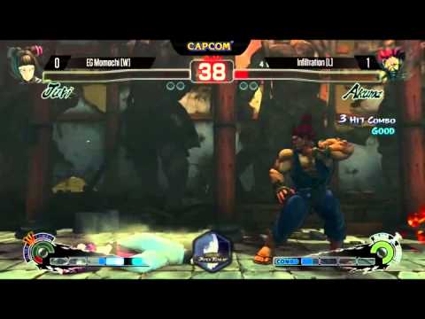 Capcom Pro Tour/CEO2014Momochi(Ken/Juri) vs Infiltration(Akuma) Grand Final part1  30/06/2014