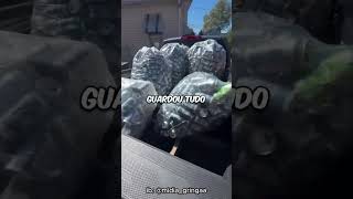 QUANTO ELE GANHA VENDENDO LATINHA NOS EUA? ♻️ #shorts #curiosidades