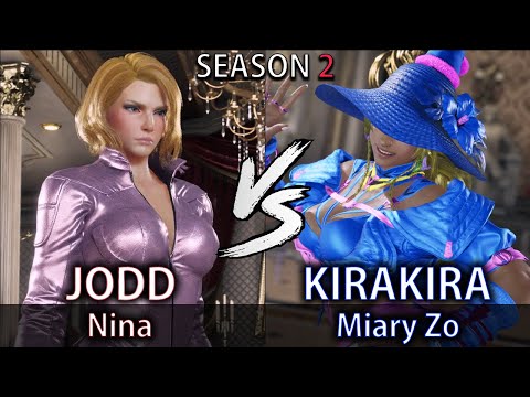 JODD (Nina) vs KIRAKIRA (Miary Zo) - [Season 2] [Tekken 8] (REPLAY)
