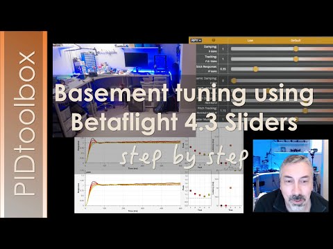 Basement Tuning using the New Betaflight 4.3 Sliders!!!