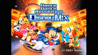 Dance Dance Revolution Disney Mix PS1 60FPS 